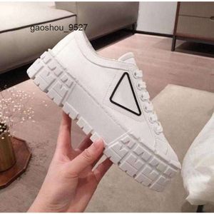 shoe praddas pada prd 50% discount Top Quality luxury designer Casual Platform Shoes Fashion Women canvas free Lace Up brand Sneakers casual gifts online HHRU