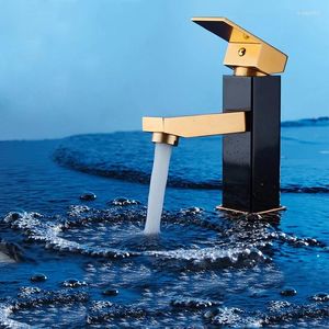 Bathroom Sink Faucets Basin Faucet Luxury Aluminum Cold And Water Mixer Tap Deck Mounted Single Handle Washbasin