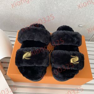 2024 autunno e inverno nuove scarpe di cotone piatte con suola spessa integrate in lana di agnello con scopa in lana per donna