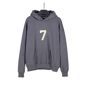 Ess Designer Essentialhoodie Felpe con cappuccio da uomo di alta qualità Felpe per uomo Donna Ragazzo Ragazza Floccaggio 7 Felpe Giacca elegante Puro cotone Pullover casual Taglia Plus