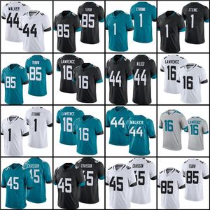 Top 0 Ridley 16 Trevor Lawrence Custom Football Jerseys Travon Walker Kirk Travis Etienne Jr Devin Lloyd Josh Allen Evan Engram Anton Harrison Andrew Wingard