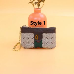Luxury Brand Designer Coin Purse Nyckel plånbok för kvinnor mini plånbok