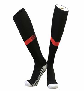 Män av hög kvalitet långa sportstrumpor andas ut utomhus fotboll strumpor manlig solid tjock man fotboll sockprofession sport strumpor fotboll9366533