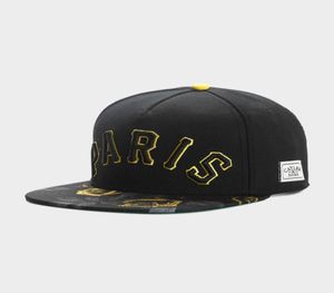 verstellbare Bboy Gorras schwarz gelb grün CS WL PARIS JAUNE CAP 100 Polyester Hip Hop Sommer Mann Frau Snapbacks1312561