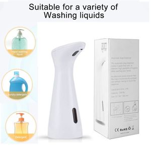 Liquid Soap Dispenser Infrared Intelligent Automatic Soap Dispensers Bathroom Smart Washing Hand Machine Battery powered High Quality ABS Material 231213