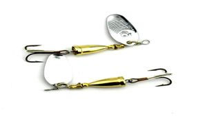 5st lockar spinnare spinnerbaits skedar öring spinnar kit metall fiske skedar bete 85 g paljett fiske luresfishing lockar bas 8102434