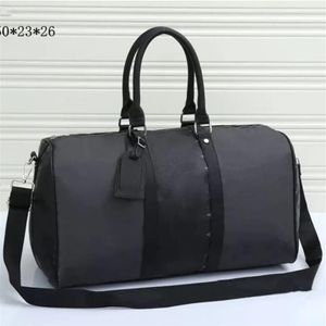 Duffle Bag Classic 45 50 55 Travel Bagage Handväska läder Crossbody Totes axelväskor Mense Womens Handbags258U