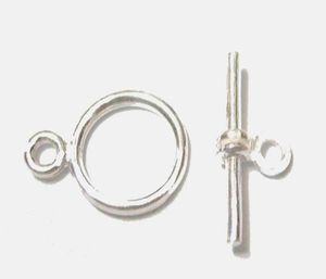 10pcllot 925 Srebrny hak z srebrnym zapięciem dla DIY Craft Fashion Biżuter Prezent W454726604