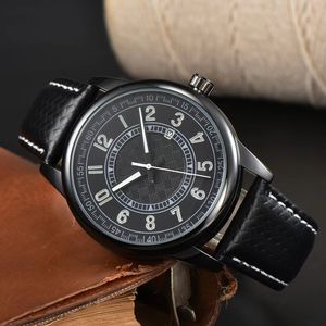 2023 new Designer Men's Watch Fashion Mechanical Automatic Luxury Watch Leather strap Diamond Day Date Moon Phase Movement Watch Men's Father's Day Gift