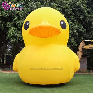 Inflatable Bouncers Playhouse Swings Giant Cute Yellow Duck Toys Can Be Customised For Event Party Shopping Mall Outdoor Advertising Promotion BGC0578 231212