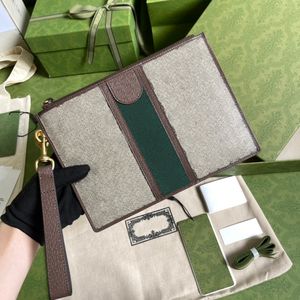 Роскошный мешочек для мужчин дизайнерский сцепление подлинное кожаное модное кошелек зеркало качественное сумочка для бизнеса мужчин Социалистые кошельки с коробкой