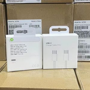 كبلات OEM 60W PD لجهاز iPhone 15 شحن سريع 1M 3FT USB C إلى كتابة C Cable Cable Apple Charging Charge Quick iPhone Charger Data Cable iPhone 15 Plus Pro Max