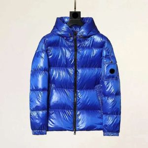 Mens Designer Jacket Winter Monc Puffer Short Glossy Down Hooded Pares eleganta och mångsidiga bröddräkt Solid Color Coats 4Ze3Mze3M