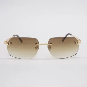 Güneş gözlüğü vintage leopar tarzı erkekler çirkin metal çerçeve gafas açık hava aksesuarları için kadınlar oculos kare tonlar