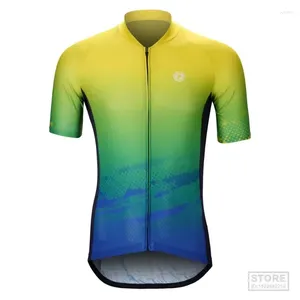 Yarış ceketleri Darevie bisiklet Jersey Man 2023 Brezilya Pro Team Yaz Erkekler Gömleği Hızlı Kuru MTB Yol Nefes Alabilir