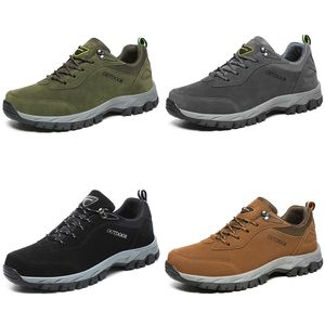 2024 Non-slip Shoes Men Woman Black Green Browm Dark Yellow Mens Trainers Outdoor Hiking Sport Sneakers