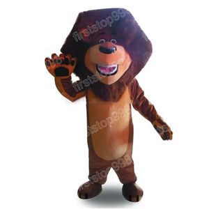 Halloween Cute Lion Mascot Costume Cartoon Anime Postacie Unisex Dorośli rozmiar Reklamy Świąteczne przyjęcie na zewnątrz strój