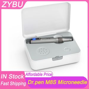 Professional Dr.Pen M8s Microneedling Skin Care Beauty Machine Dermapen Mts Tool Ansiktsmässiga mesotherpay derma dr penna hårväxt anti bakflödesnålar patroner