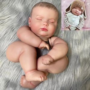 Dolls 24 inch largesized recycled doll kit with 3D painted skin multiple visible veins pacifier gift and fabric body 231214