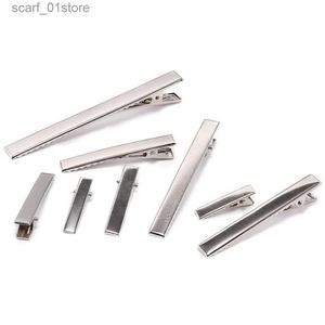 Headwear Hair Accessories 20/50Pcs 30/40/45/55/75/100mm Flat Metal Single Prong Alligator Hairpin Clip Base for DIY Hair Clips Jewelry Making AccessoriesL231214