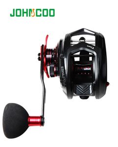 Johncoo Fishing Rull per Big Game 12kg in lega di alluminio corpo massimo di potenza 711 per frittellatura leggera Casting pesca 111 2201183470918