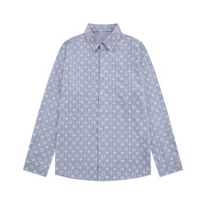 Fashion Male Shirt Long-Sleeves Tops Double collar business shirt Mens Dress Shirts Slim Men