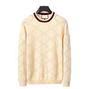 Designer Mens Sweaters Spring Autumn Fashion Märke Pullover Luxurys Leisure Embroidery Cottons Högkvalitativa kvinnor Par TOPS KLÄDER 24WW 5555