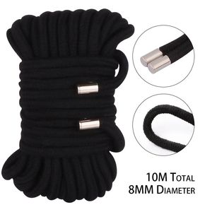 Adult Toys 10M 8MM Thicken Shibari Art Rope Bondage Slave Restraint Sex Toys For Couples Hogtie Fetish Harness Adult Games Wholesales Price 231214