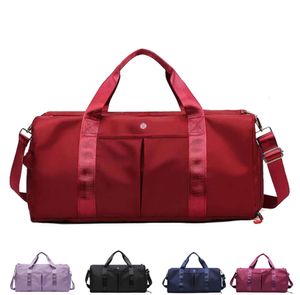 2 -size luksusowe lulu keepall nylon miasto designerskie torby damskie męskie wakacje mody cross body gimnastyczne torby na ramię duże bagażowe torebki