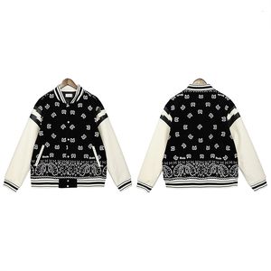 Erkekler Parkas Rhude Amerikan High Street tarzı kaju Çiçek Lightning Sleeve Raglan Beyzbol Forması Denim Ceket Çift Ceket 231213