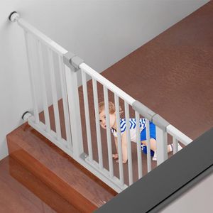 Safety Gates Home Perforationfree Installation of Child Door Bars Indoor Baby Stairway Fence Pet Enclre Isolation 231213