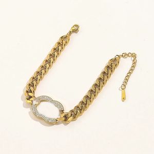 Bracelets Designer For Women Jewelry Charm Gold Links Bracelet Luxury Brand Letter Bracelet Chains Lovers Gift5