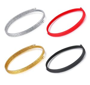 2MM Stainless Steel Magnetic Clasp Wax Cord Rope Chain Necklace For Men Women DIY 22 248i8946041