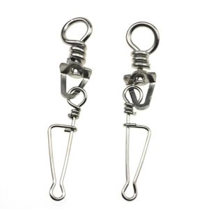 Rompin 20pcslot triangle swivel with italian snap Ocean Boat Fishing Swivel Accessories italy Fishing Hook Connector4726798