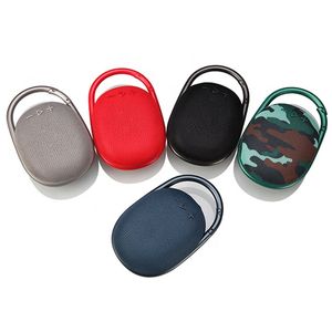 JHL Klip 4 Hoparlör Bluetooth Hoparlörler Mini Kablosuz Bluetooth Hoparlör Taşınabilir Açık Hava Spor Ses Çift Korna Hoparlörleri 5 Renk