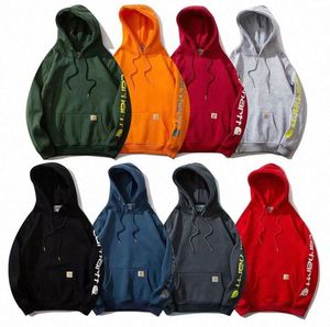 Designer Carharttly mens hoodies Hoodie Original Quality Classic Small Label sweatshirts pullover hooded long sleeve casual Print clothing S-XL carhar Z8967