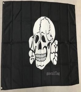 Good Flag Totenkopf Fahne Bandeiras 3X5FT 100 PoliésterCabeça de lona com ilhó de metalUsado em ambientes internos ou externos5299100