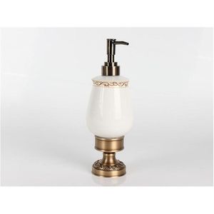 Liquid Soap Dispenser Impeu Desktop Antique Brass El Countertop Collection / Ceramic Material Wall Mounted Holder 211206 Drop Delive DH9VF