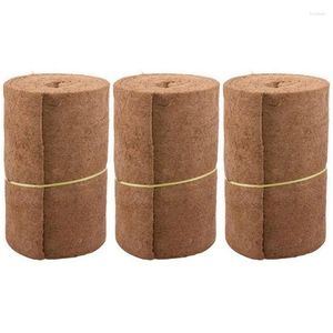 Bottles 3X Liner Bulk Roll 0.5Mx1m Flowerpot Mat Coconut Palm Carpet For Wall Hanging Baskets Garden Supplies