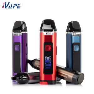 Uwell Crown D Pod Mod Kit 35W 1100MAH Multifunktionellt 0,96 tum TFT Display 5 Utgångslägen 3 ml toppfyllning