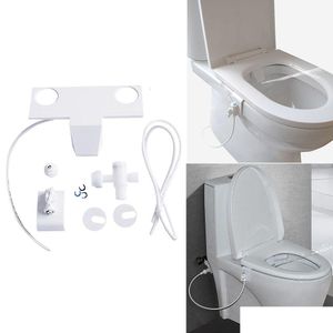 Geste per la doccia da bagno Smart Ugello Flushing Wilet Sedili Sanitari per il tipo di adsorbimento bidet Tipo di pulizia intelligente 230105 Drop dhkkc