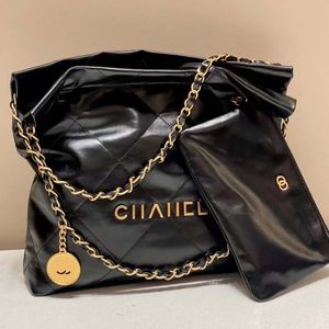 Designer Bag Tote Bag Luxury Trash Bag Large Capacity Shoulder Bags Purse Shopping Cross Body Sling Drawstring Soft Diamond Lattice Chains Double Letter Logo Bag