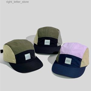 Шариковые кепки Новейшие водонепроницаемые нейлоновые кепки Fasty Dry с 5 панелями Snapback Hats для мужчин Fusca Petten Voor Mannen Cappello Uomo Бейсбольная кепка 56-60 см YQ231214