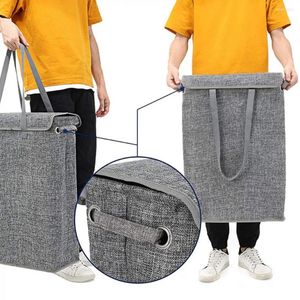 Tvättväskor hög smal organisatorkapacitet smal hämma med avtagbar väska handtag utrymmesbesparande smutsiga kläder för sovrummet