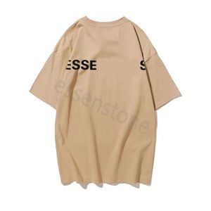 NOWA EL DESTRYSTATOR ESS Koszulka Refleksyjna Mężczyźni Kobiety T SHIRTS Casual S Luksusowe wysokiej jakości krótkie Essen Sleeve Essentive Shirts Azjatyckie Rozmiar