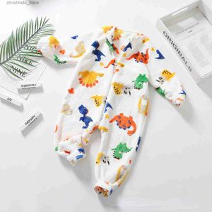 Pyjamas Kigurumi Kinder Onesie für Jungen Mädchen Pyjamas Flanell Kinder Cartoon Pijamas Anzug Tier Nachtwäsche Winter Neugeborenen Baby Pyjamas R231214