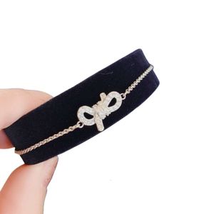 Swarovskiso Bracelet Designer Women Top Quality Bangle Silver Bow Pulling Bracelet Female Element Crystal Bow Bracelet Female