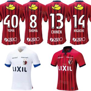 Kulüp Takımı J1 Ligi Kashima Antlers Futbol 40 Yuma Suzuki Jersey 23 24 Mans 13 Kei Chinen 37 Yuki Kakita 14 Yuta Higuchi 21 Diego Pituca Futbol Gömlek Kitleri Üniforma