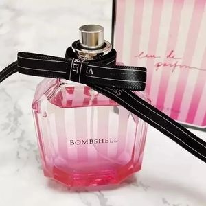 Marca Secret Perfume 100ml Bombshell Sexy Girl CANDY NOIR Mulheres Fragrância creme nuvem EAU DE PARFUM de longa duração VS Lady Parfum Pink Bottle Cologne