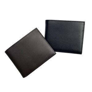 Kod 1310 äkta läder Men plånbok mode man plånböcker och nyckelkedjesats med kort handväska med myntfickkortshållare hög kvalitet2937